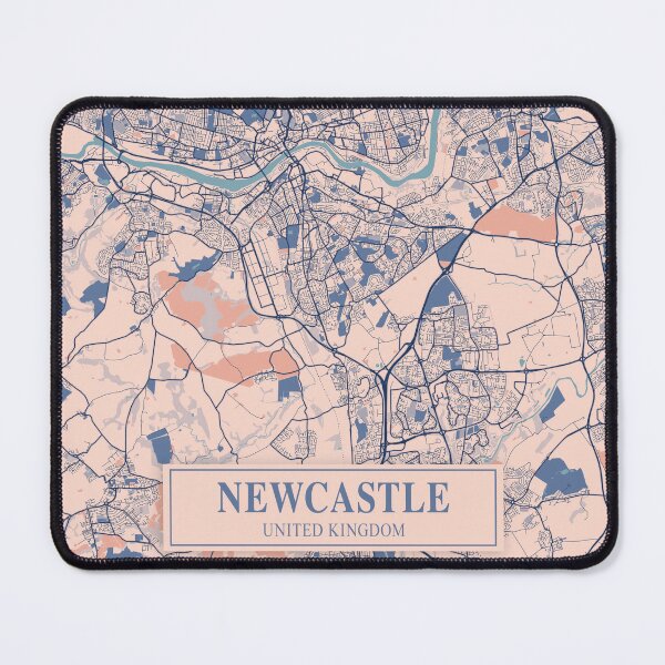 Item preview, Newcastle City Map designed and sold by Peek-Designs.