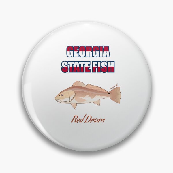 Item preview, Georgia State Saltwater Fish - Red Drum T-Shirt designed and sold by KaplanCrypto.