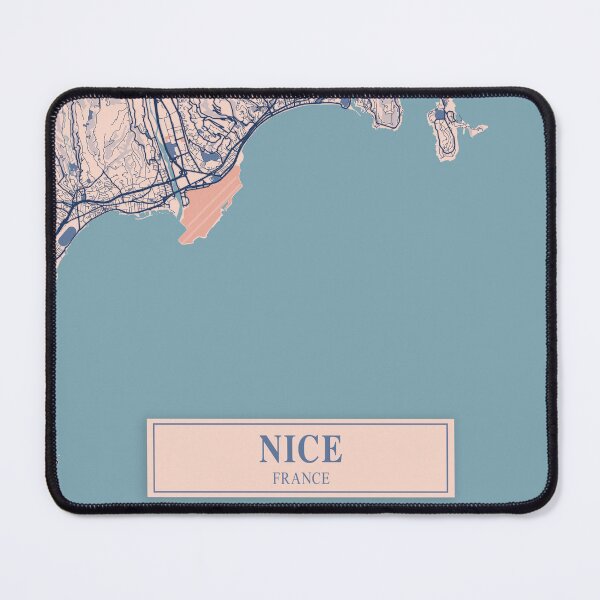 Item preview, Nice City Map designed and sold by Peek-Designs.