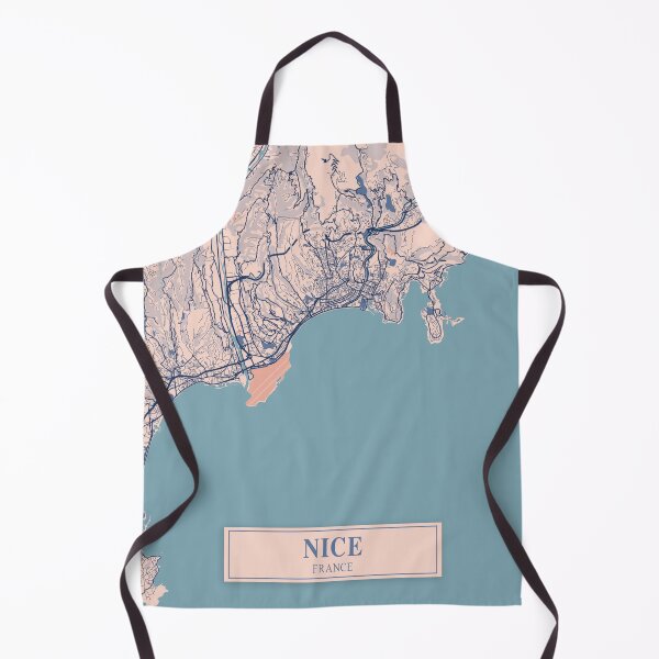 Item preview, Nice City Map designed and sold by Peek-Designs.