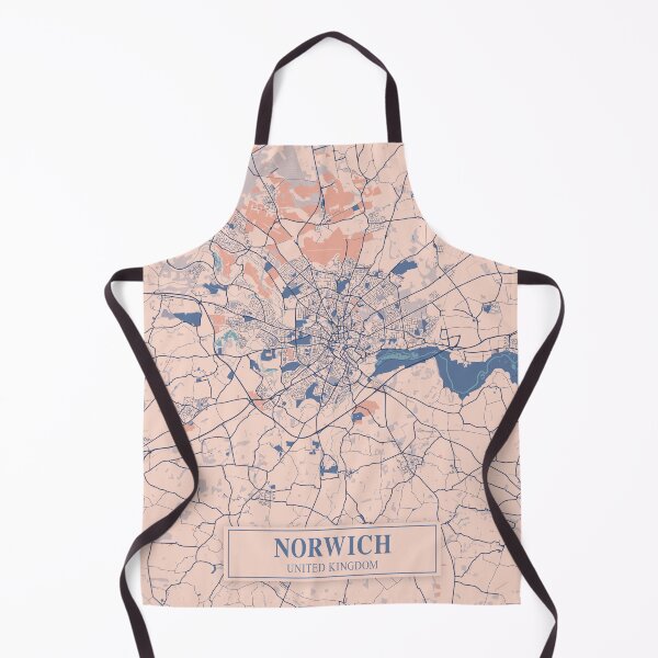 Item preview, Norwich City Map designed and sold by Peek-Designs.