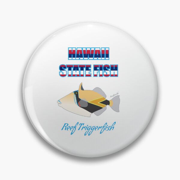 Item preview, Hawaii State Fish - Reef Triggerfish T-Shirt designed and sold by KaplanCrypto.