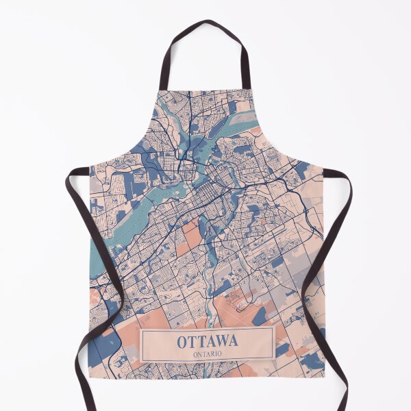 Item preview, Ottawa City Map designed and sold by Peek-Designs.