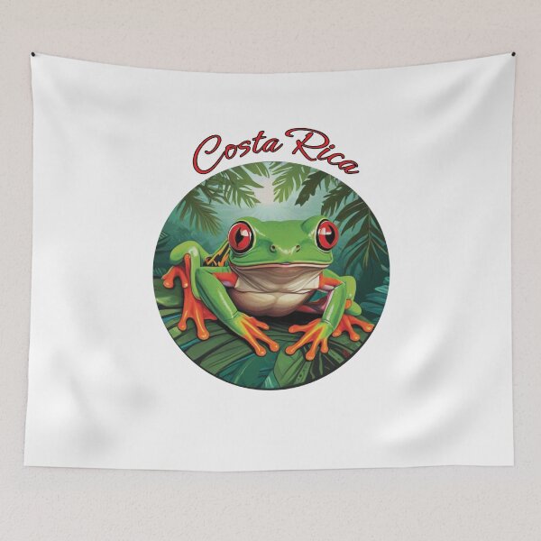Item preview, Vibrant Tree Frog, Costa Rica designed and sold by crbtee.