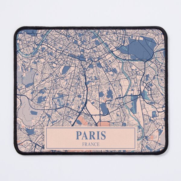 Item preview, Paris City Map designed and sold by Peek-Designs.