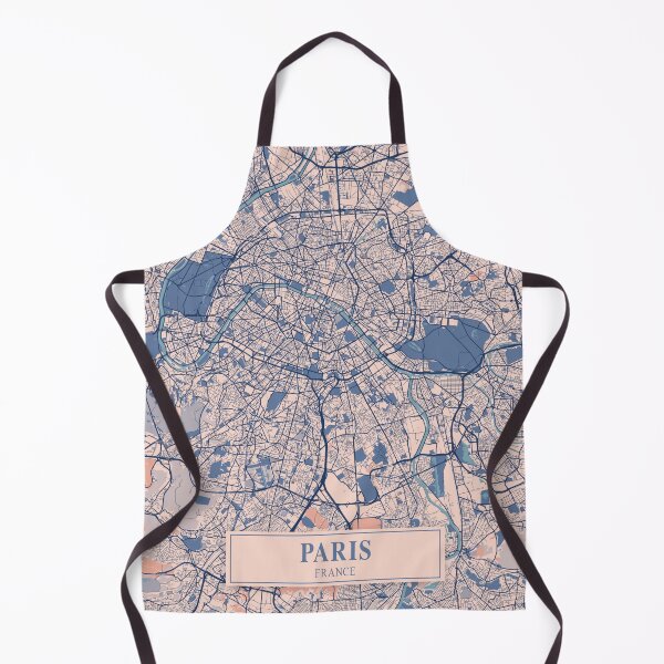Item preview, Paris City Map designed and sold by Peek-Designs.