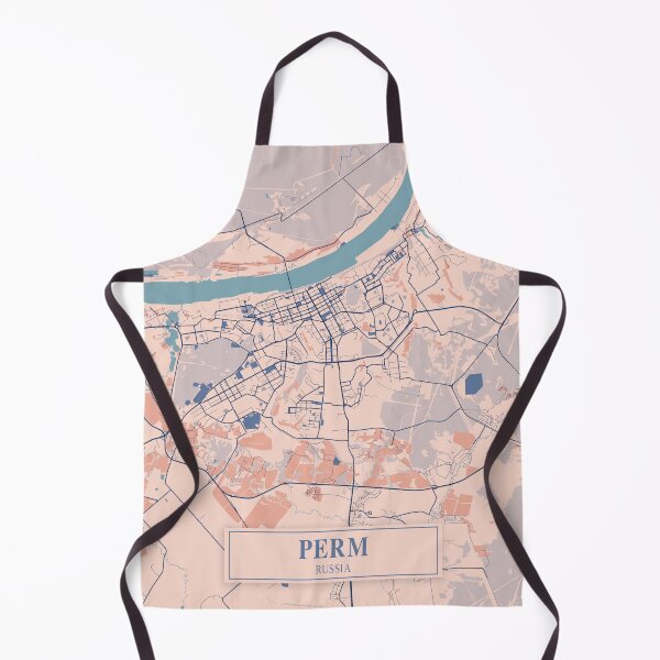 Item preview, Perm City Map designed and sold by Peek-Designs.