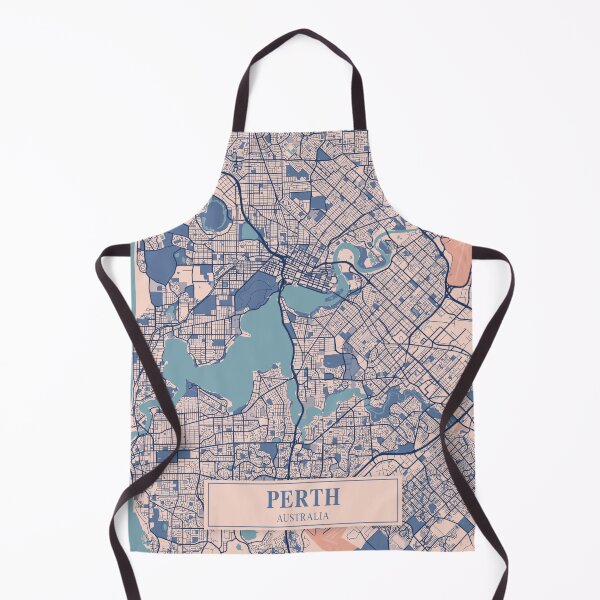 Item preview, Perth City Map designed and sold by Peek-Designs.