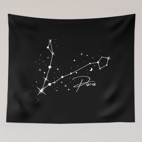 Item preview, Pisces constellation star sign designed and sold by hearthearts.