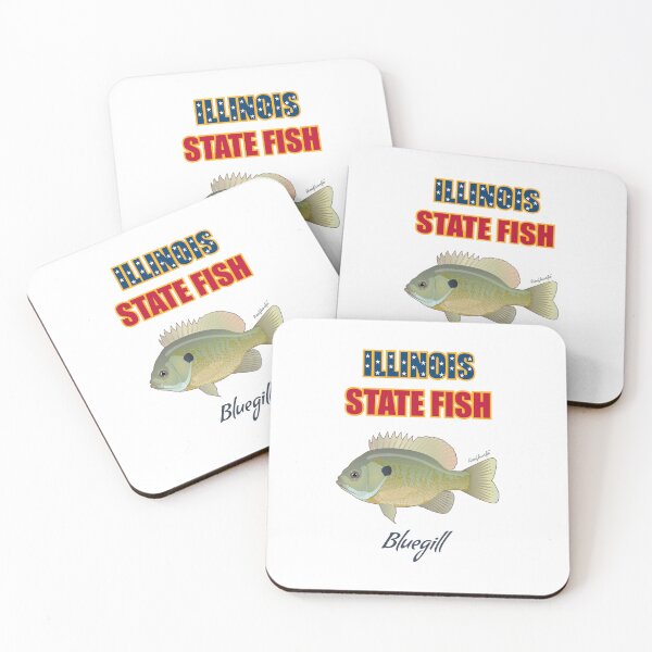 Item preview, Illinois State Fish - Bluegill T-Shirt designed and sold by KaplanCrypto.