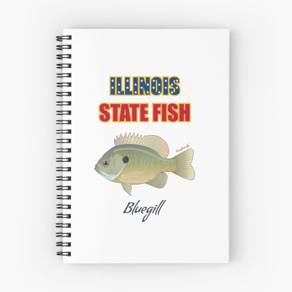 Item preview, Illinois State Fish - Bluegill T-Shirt designed and sold by KaplanCrypto.