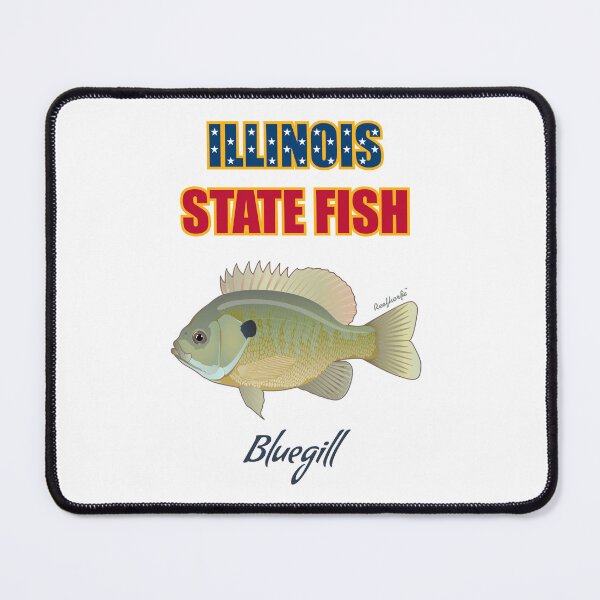 Item preview, Illinois State Fish - Bluegill T-Shirt designed and sold by KaplanCrypto.