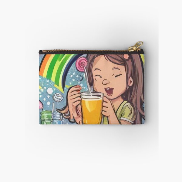 Item preview, Cute Brain with Rainbow Juice Cartoon Vector Icon Illustration designed and sold by hjian8219.