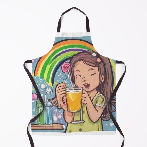Item preview, Cute Brain with Rainbow Juice Cartoon Vector Icon Illustration designed and sold by hjian8219.