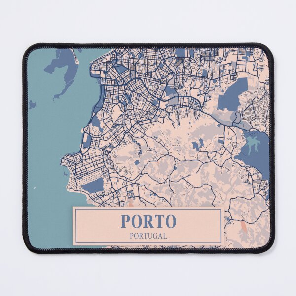 Item preview, Porto City Map designed and sold by Peek-Designs.