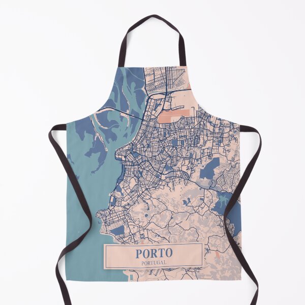 Item preview, Porto City Map designed and sold by Peek-Designs.