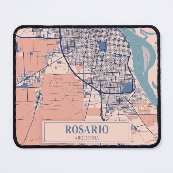 Item preview, Rosario City Map designed and sold by Peek-Designs.
