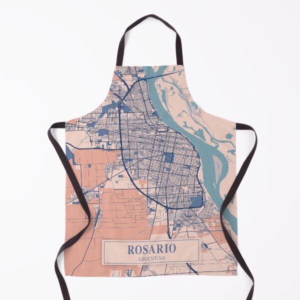 Item preview, Rosario City Map designed and sold by Peek-Designs.