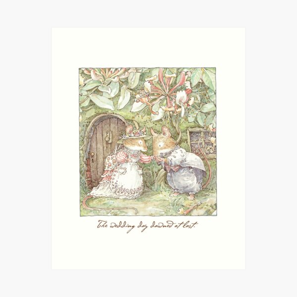Item preview, The Wedding Day Dawned At Last designed and sold by BramblyHedge.