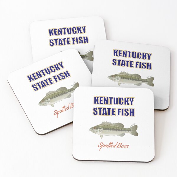 Item preview, Kentucky State Freshwater Fish - Spotted Bass T-Shirt designed and sold by KaplanCrypto.