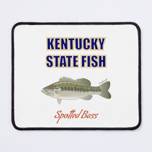 Item preview, Kentucky State Freshwater Fish - Spotted Bass T-Shirt designed and sold by KaplanCrypto.