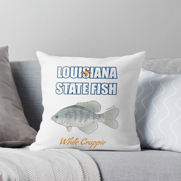 Item preview, Louisiana State Freshwater Fish - White Crappie T-Shirt designed and sold by KaplanCrypto.
