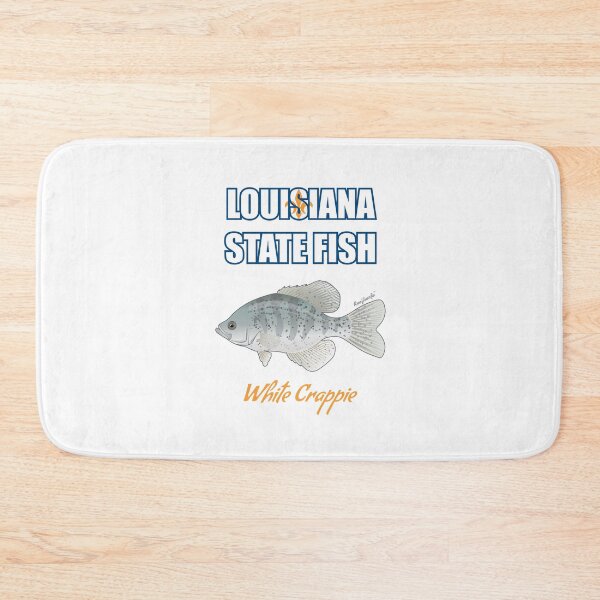Item preview, Louisiana State Freshwater Fish - White Crappie T-Shirt designed and sold by KaplanCrypto.