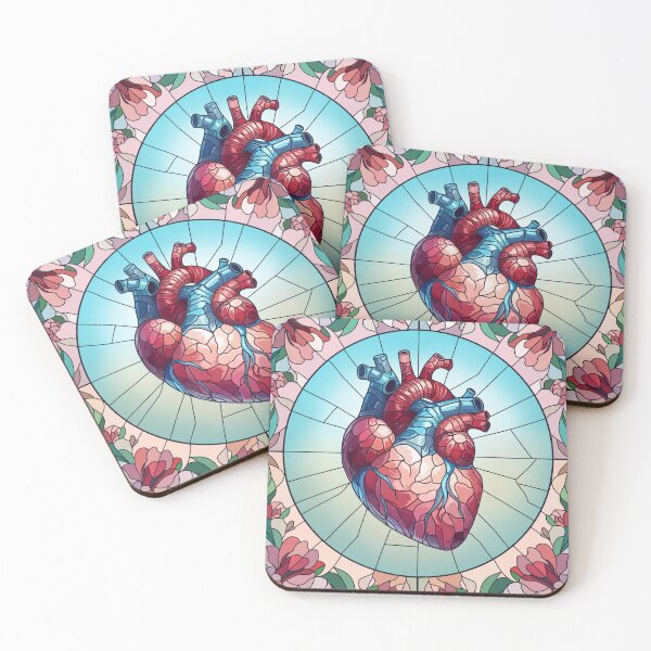 Item preview, Stained Glass Heart designed and sold by Dubber-Designs.