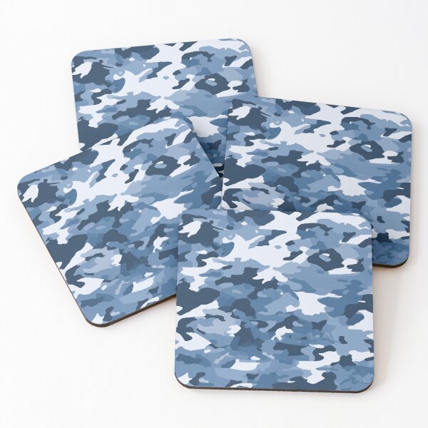 Item preview, Blue & White Camo II | Seamless designed and sold by Unrooted.