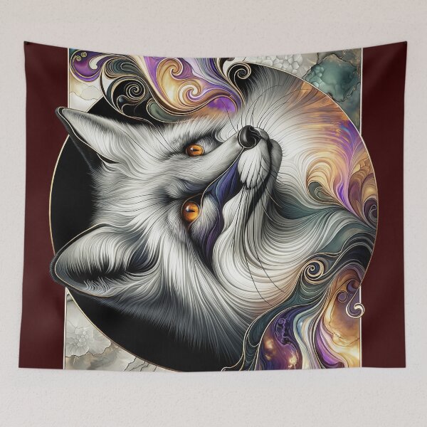 Item preview, Dream of the Silver Fox designed and sold by Kestrelle.