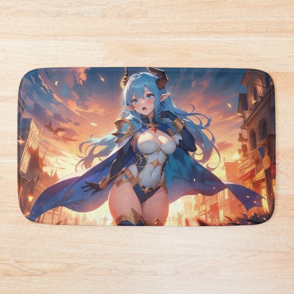 Item preview, Anime princess portrait in a fantasy world art designed and sold by TheArtistOf2022.