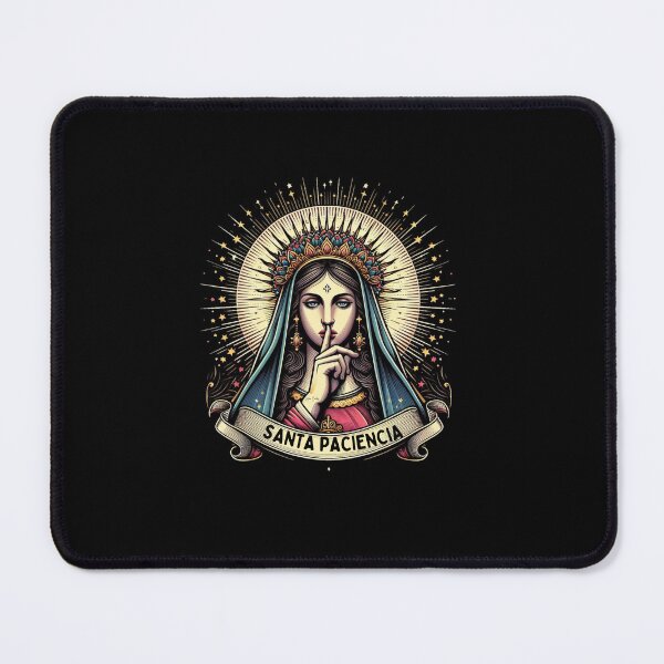 Item preview, Santa paciencia ?  designed and sold by Moon---Cactus.