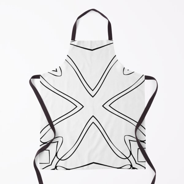 Item preview, Black and White Four Leaf Clover Line Art designed and sold by StudioInTheBack.