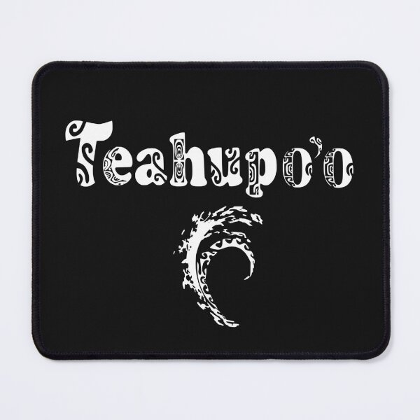 Item preview, TEAHUPO'O (mythical wave) - white designed and sold by Nesian-Tahiti.