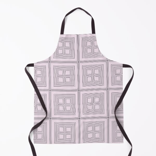 Item preview, Concentric Squares in Pink & Black designed and sold by StudioInTheBack.