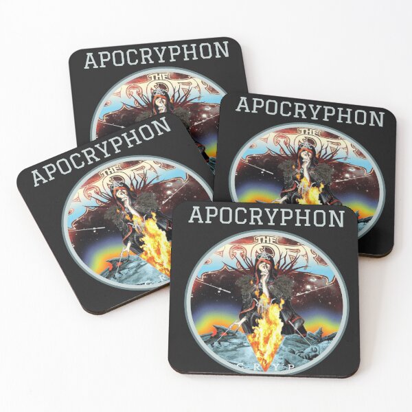 Item preview, APOCRYPHON -Inspired Artwork - Stoner Rock designed and sold by MetalRockMusic.