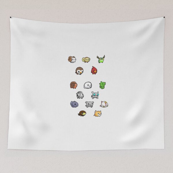 Item preview, Castle Crashers All Animal Sticker Pack Sticker  designed and sold by dex1one.