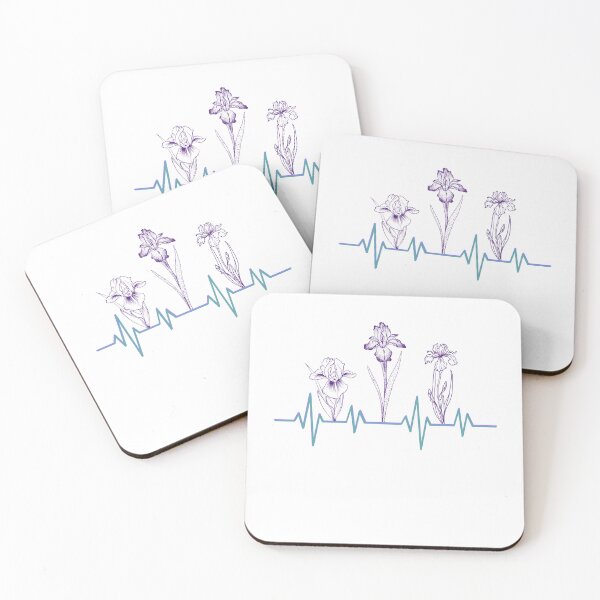 Item preview, Heartbeat Iris designed and sold by AmyFletcherArt.