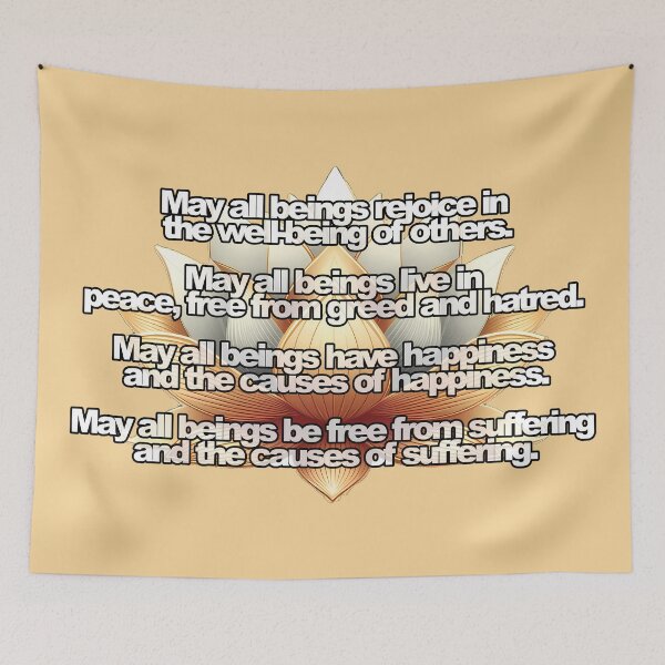 Item preview, Metta Prayer Buddhism designed and sold by VolatileMatter.