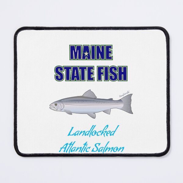Item preview, Maine State Fish - Landlocked Atlantic Salmon T-Shirt designed and sold by KaplanCrypto.