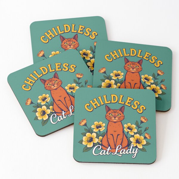 Item preview, Childless Cat Lady designed and sold by VividVista.