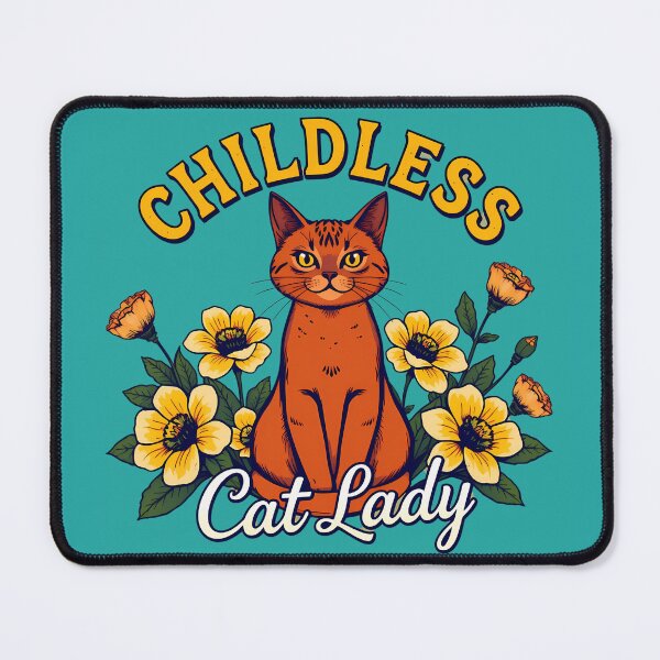 Item preview, Childless Cat Lady designed and sold by VividVista.
