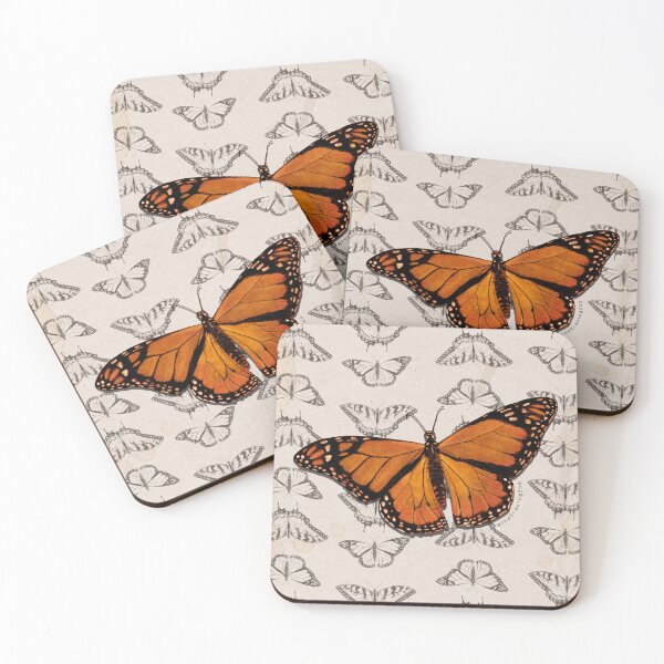 Item preview, Monarch Pattern designed and sold by TheDrawingZoo.