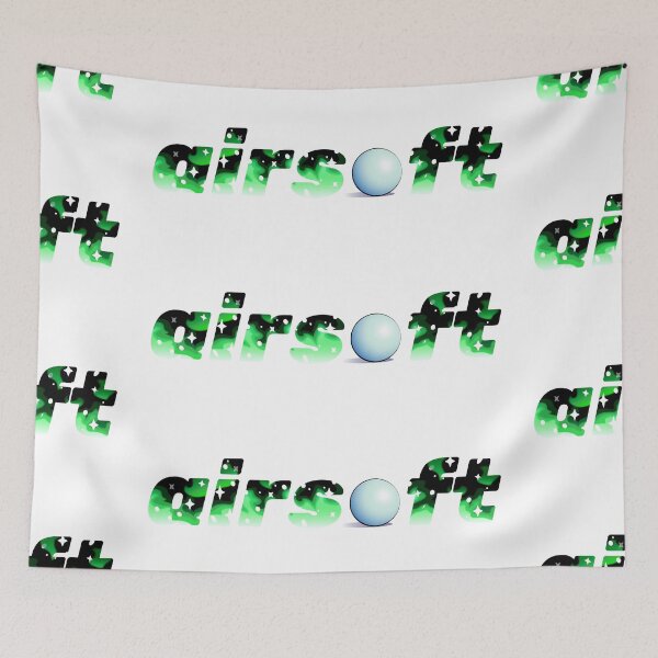 Item preview, Vibrant Green Flame Airsoft Logo with Shining Stars designed and sold by Carsondood.