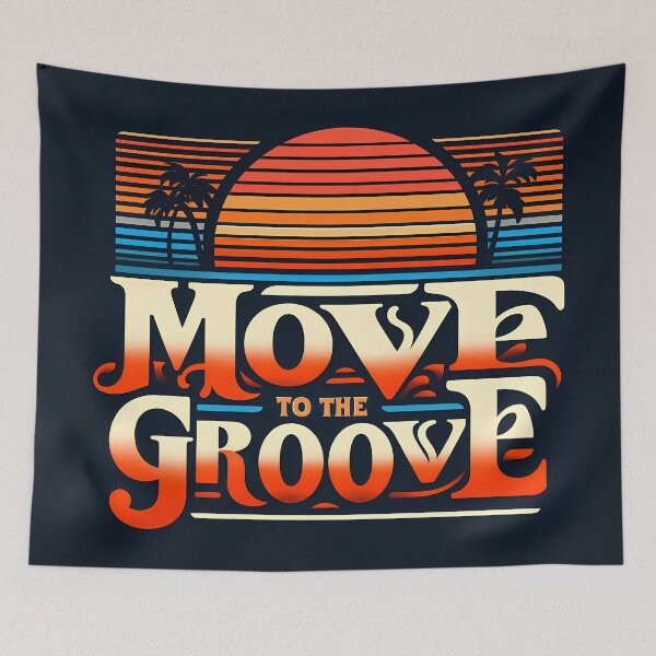 Item preview, Move to the Groove, typography designed and sold by maxmaj.