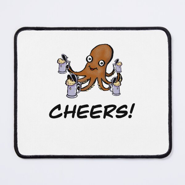 Item preview, Cheers, octopus serving drinks designed and sold by Gary2419.