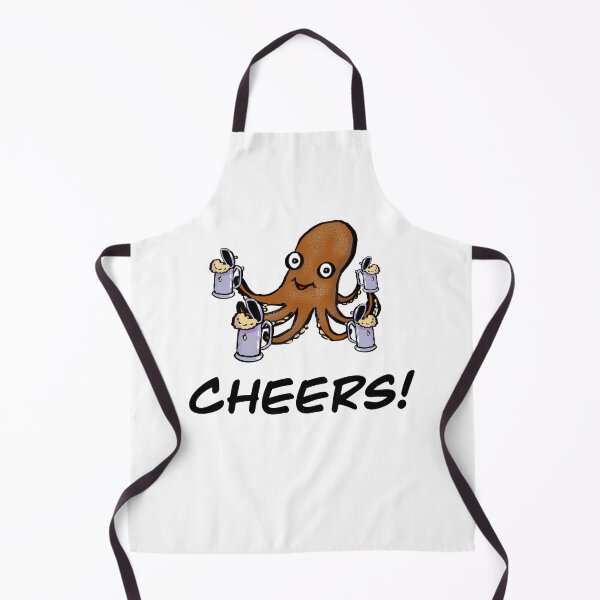 Item preview, Cheers, octopus serving drinks designed and sold by Gary2419.