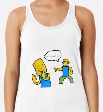 Roblox Meme Compilation Women S Clothes Redbubble - go commit die racerback tank top