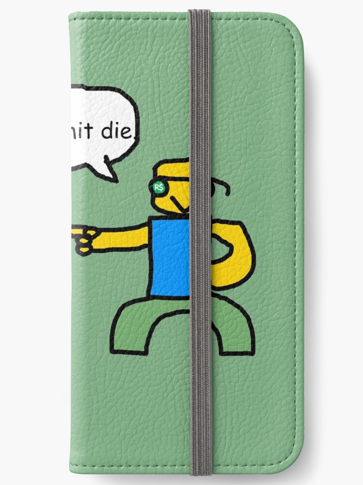 roblox go commit not alive zipper pouch by smoothnoob redbubble