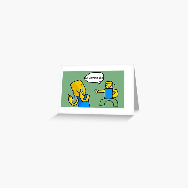 Roblox Funny Greeting Cards Redbubble - roblox tycoon greeting cards redbubble